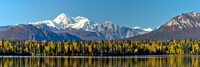 Mount McKinley from Byer's Lake